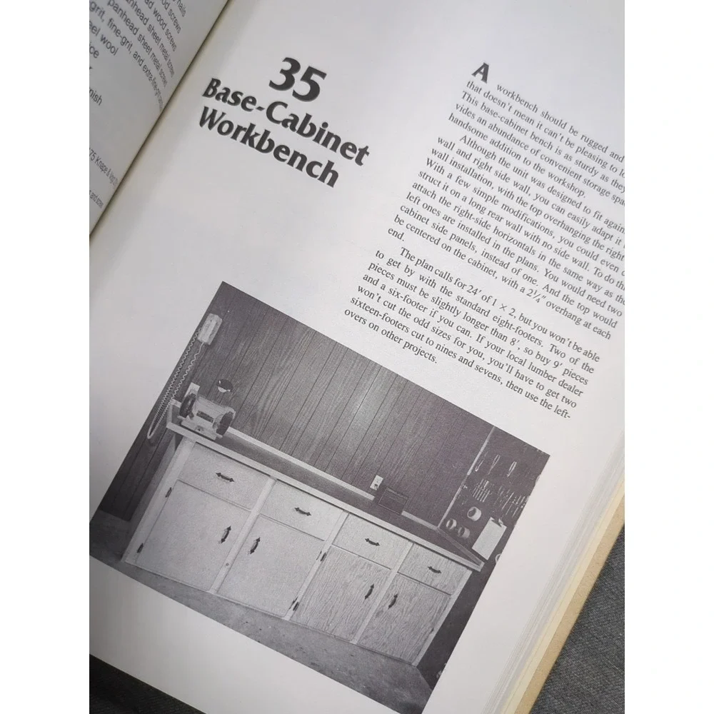 1983 Plywood Projects Illustrated‎ Kenn Oberrecht VTG Hardcover Scribners